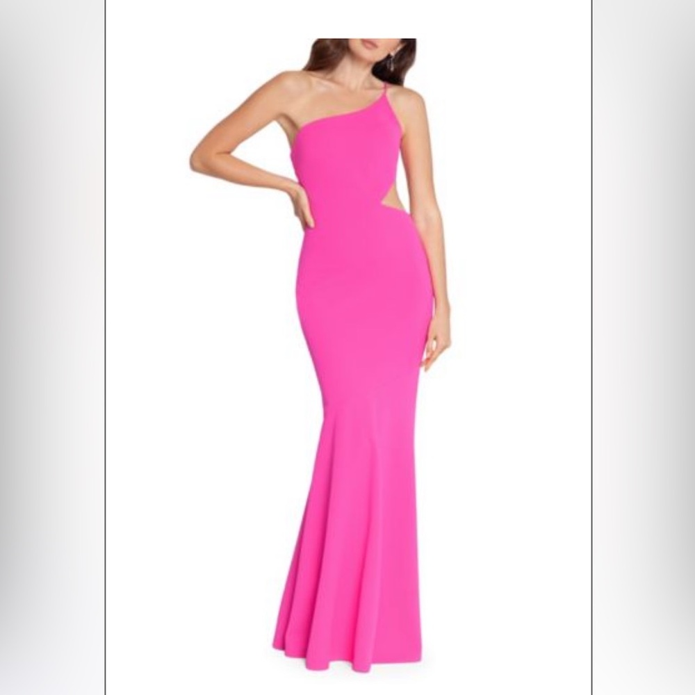 Betsy & Adam pink dress